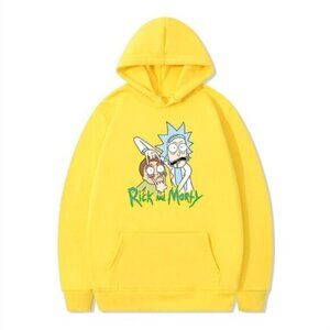 Rick and Morty Hoodies Graphic Print Sweatshirts for Men and Women